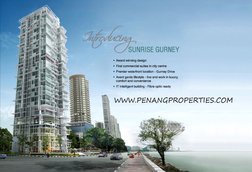 Sunrise Gurney Malaysia million dollar property in Gurney Drive